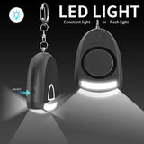 Tenvellon Personal Alarm Keychain 130dB Rechargeable Batteries