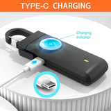 Tenvellon Personal Alarm Keychain Rechargeable Batteries 130dB for Women and Kids