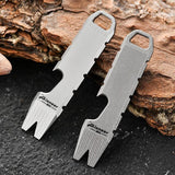 Titanium EDC Versatile Pry Bar Tool