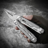 Tenvellon Outdoor Folding Pliers 12 in 1 High-Quality Precision Combination Multi Tool