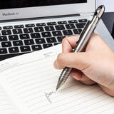 Tenvellon Titanium tactical Pen Button Writing Fluent Light Portable Multi-purpose EDC