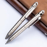 Tenvellon Titanium tactical Pen Button Writing Fluent Light Portable Multi-purpose EDC