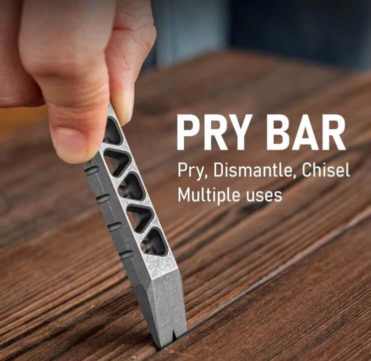 titanium pry bar