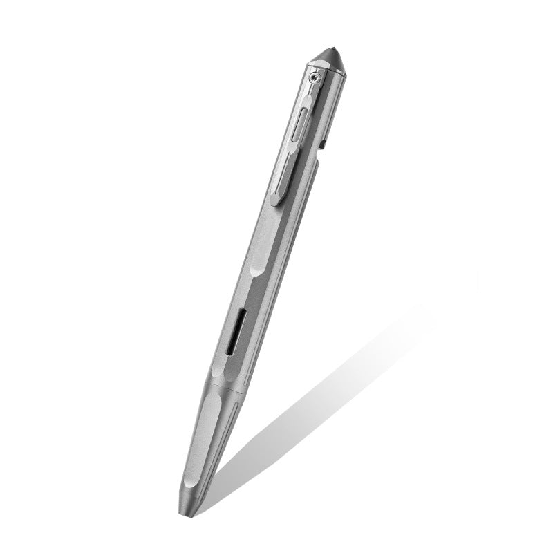 Titanium Bolt Action Pen Minimalist EDC Tool with Tungsten Glass Breaker Main image