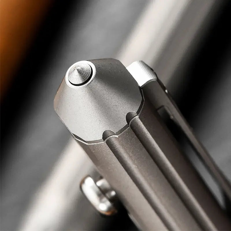 Tenvellon Titanium Bolt Action EDC Pen T036