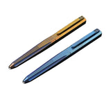 blue titanium alloy pen​