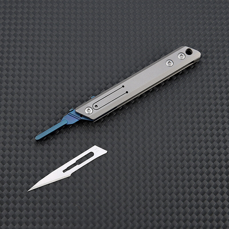 Titanium utility knife