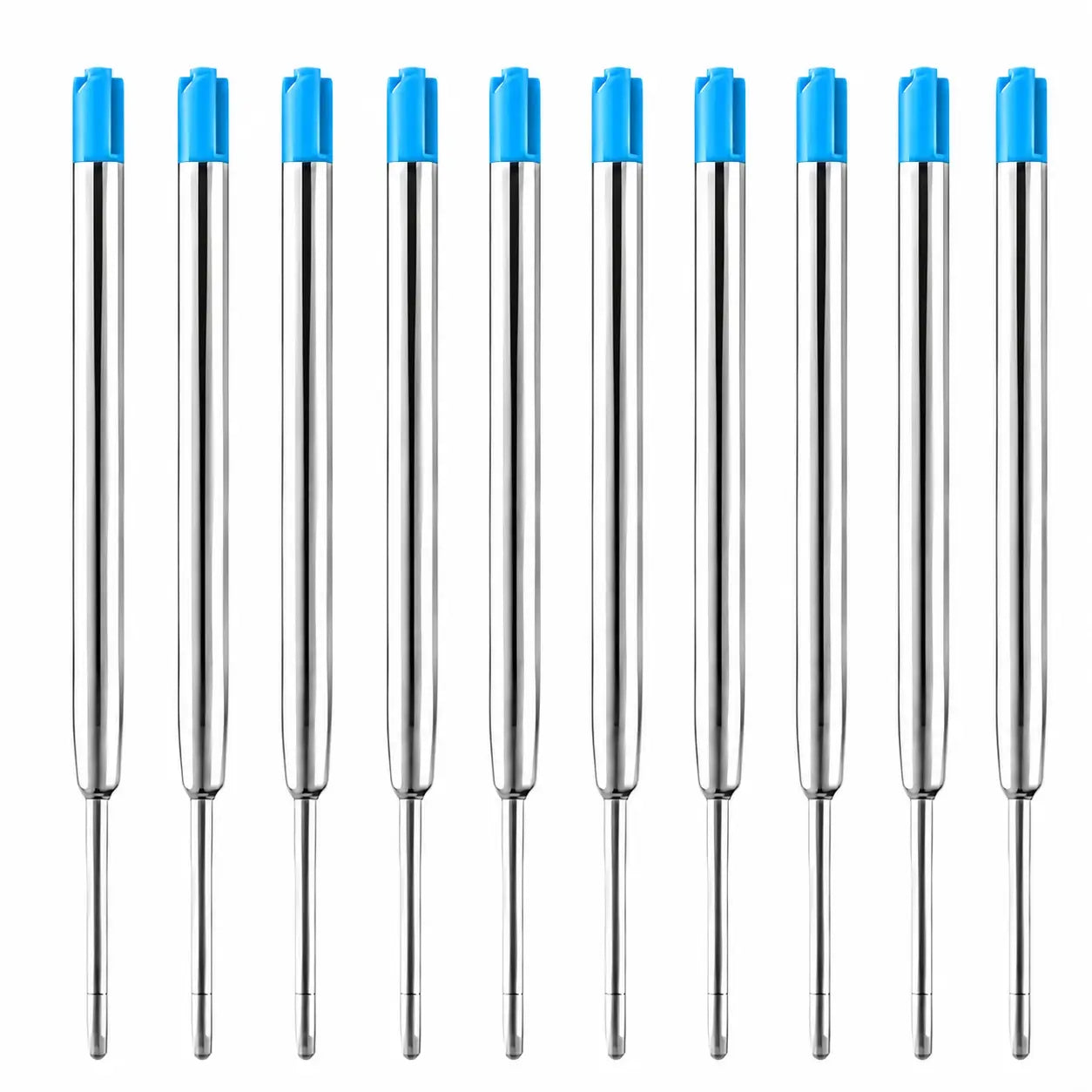 Ballpoint Pen Refills for EDC Pens, Black and Blue Ink Replacement Refills