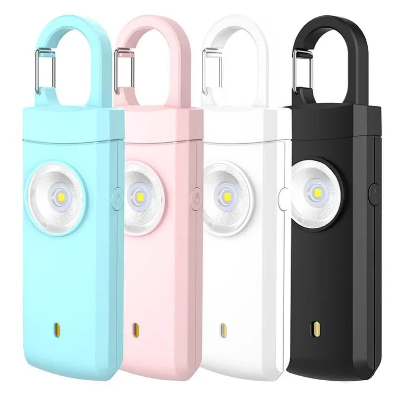 Tenvellon Personal Alarm Keychain Rechargeable Batteries 130dB for Women and Kids Main image