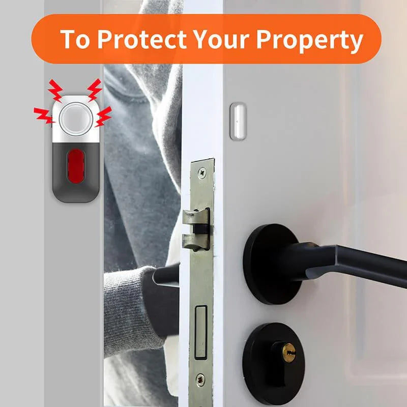 Tenvellon Magnetic Security Alarm for Door and Window 125dB Secondary image
