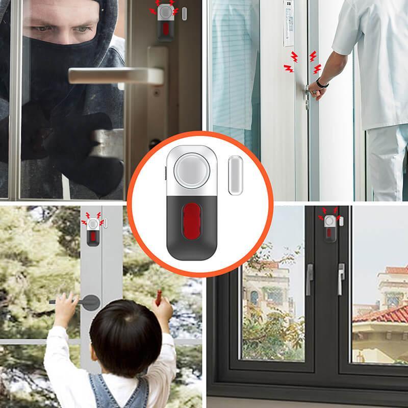 Window Trigger Tenvellon Magnetic Security Alarm for Door and Window 125dB
