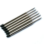 Ballpoint Pen Refills for EDC Pens, Black and Blue Ink Replacement Refills