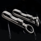 Compact titanium key holder for daily carry