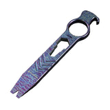 Titanium EDC Pry Bar Hex Wrench Pocket Tool