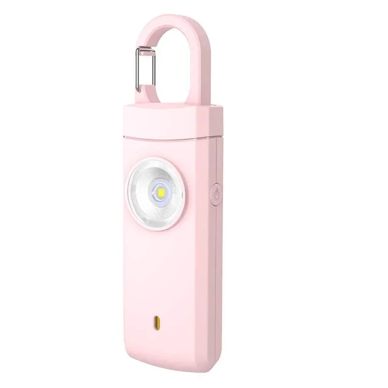 Tenvellon Personal Alarm Keychain Rechargeable Batteries 130dB for Women and Kids