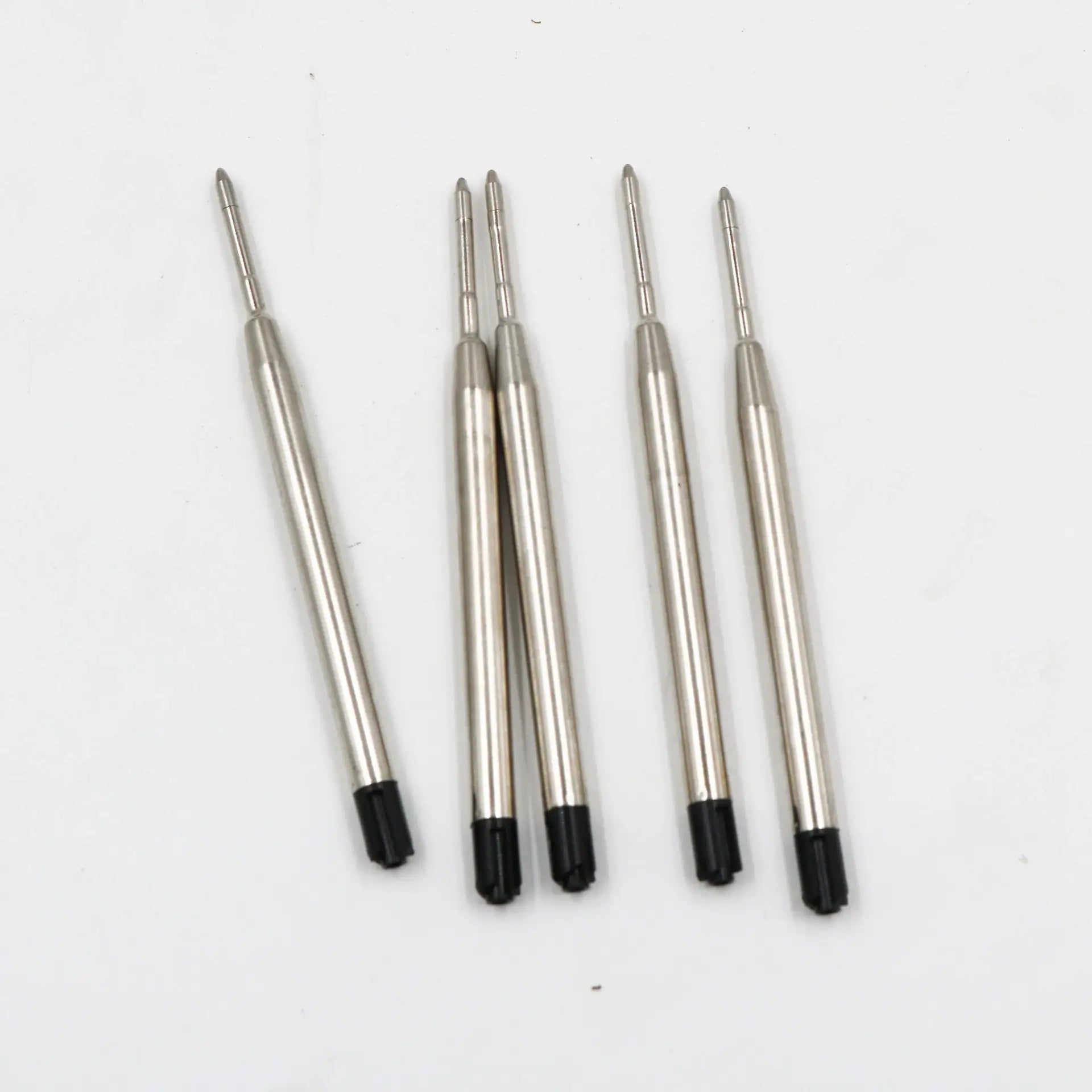 Ballpoint Pen Refills for EDC Pens, Black and Blue Ink Replacement Refills