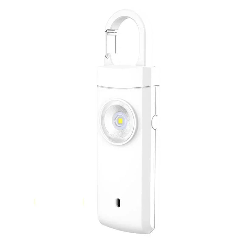 Tenvellon Personal Alarm Keychain Rechargeable Batteries 130dB for Women and Kids