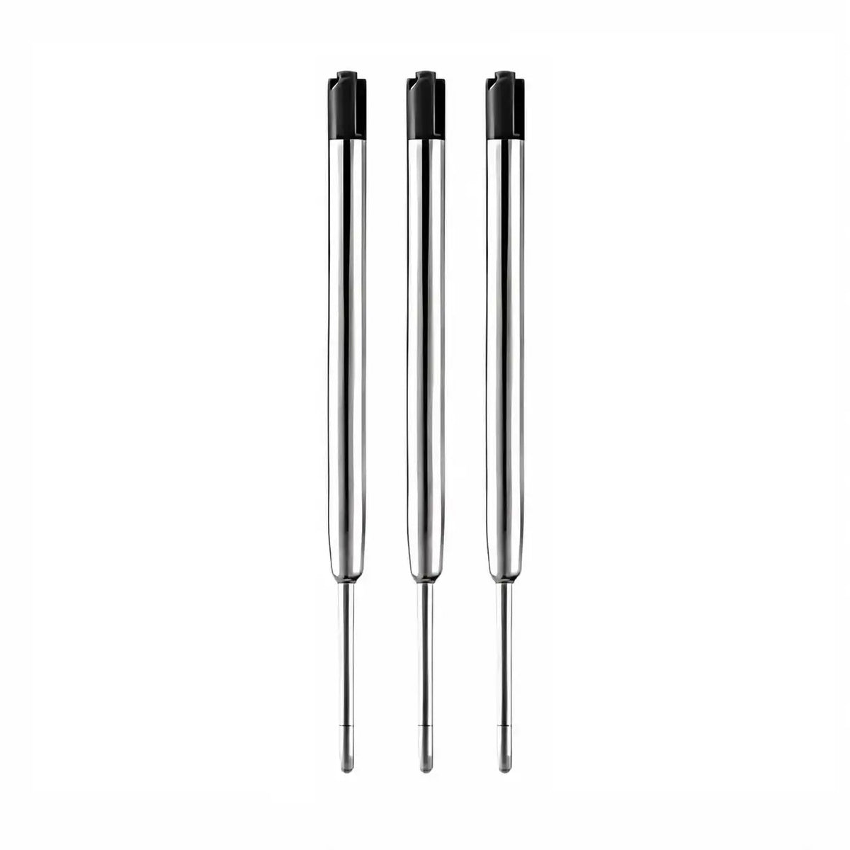 3-Pack Parker-Style G2 Pen Refills – Black Ink, 0.7mm