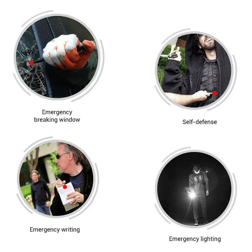Multifunction EDC Pen With LED Flashlight TP2A Secondary image